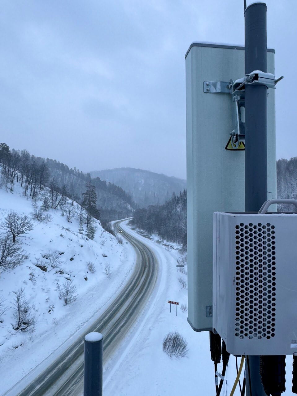 Дорога в Башкортостане