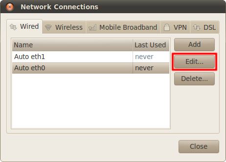 Скриншот Network Connections Edit