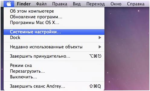 Скриншот Системные настройки